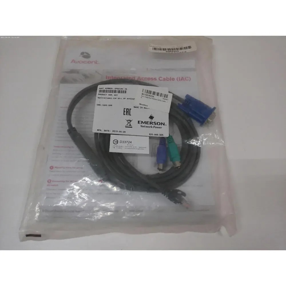 DPS2IAC-10 Dell Integrated Access CAT5 Cable 10 ft